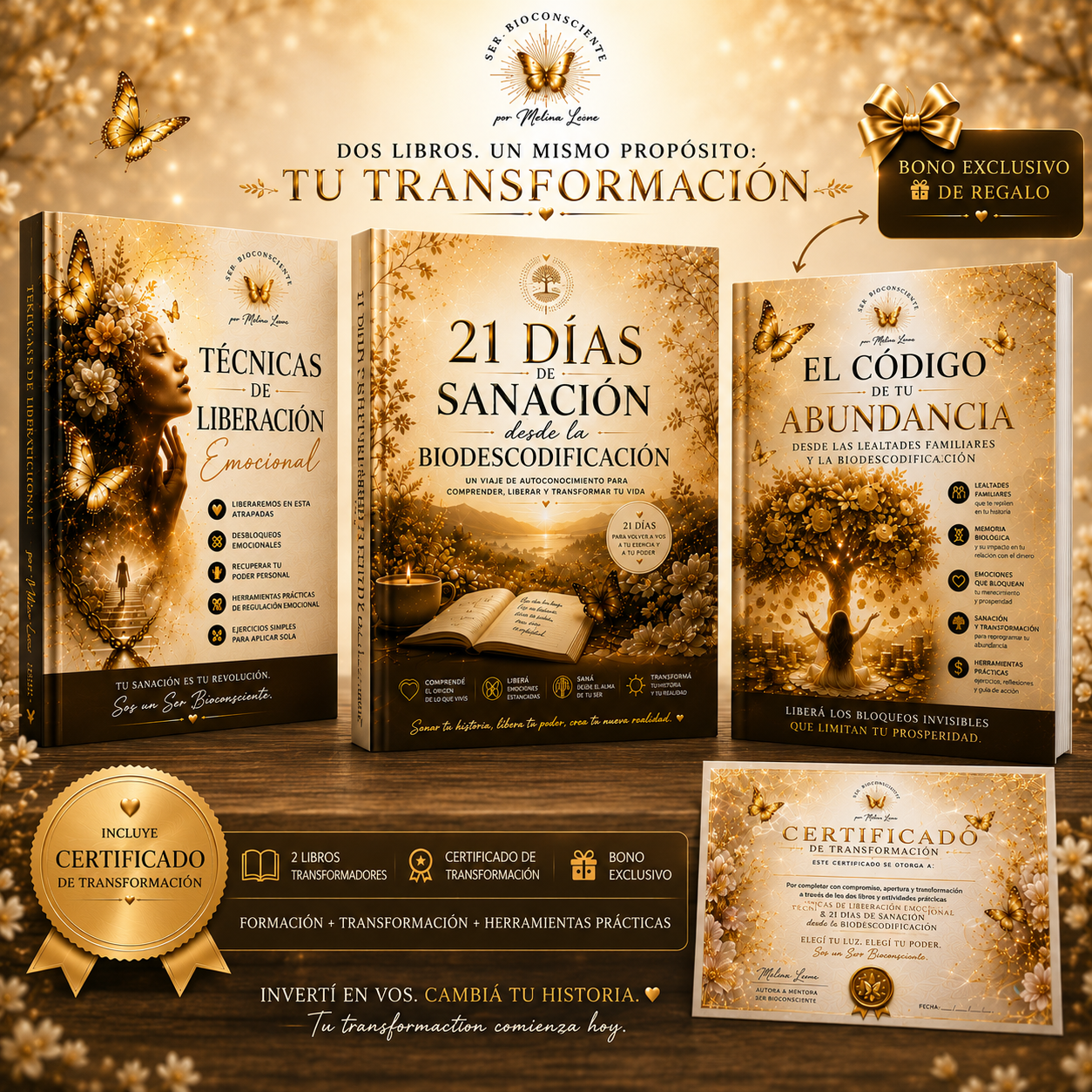 TRANSFORMACION 21 DIAS PACK CON BONO